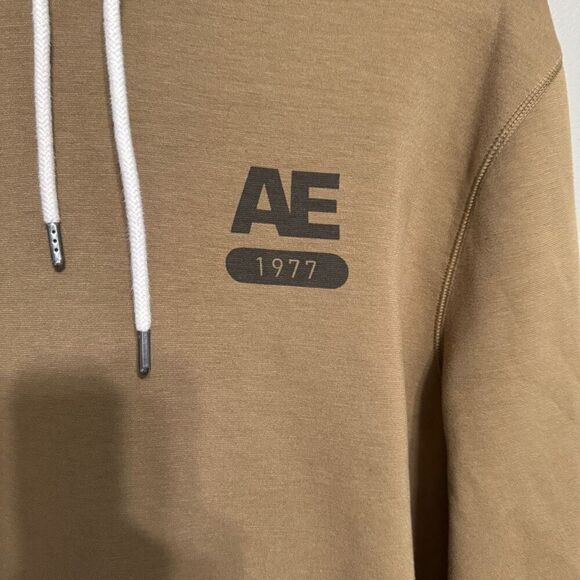 AE American Eagle soft hooded men’s sweatshirt size large - Picture 3 of 6